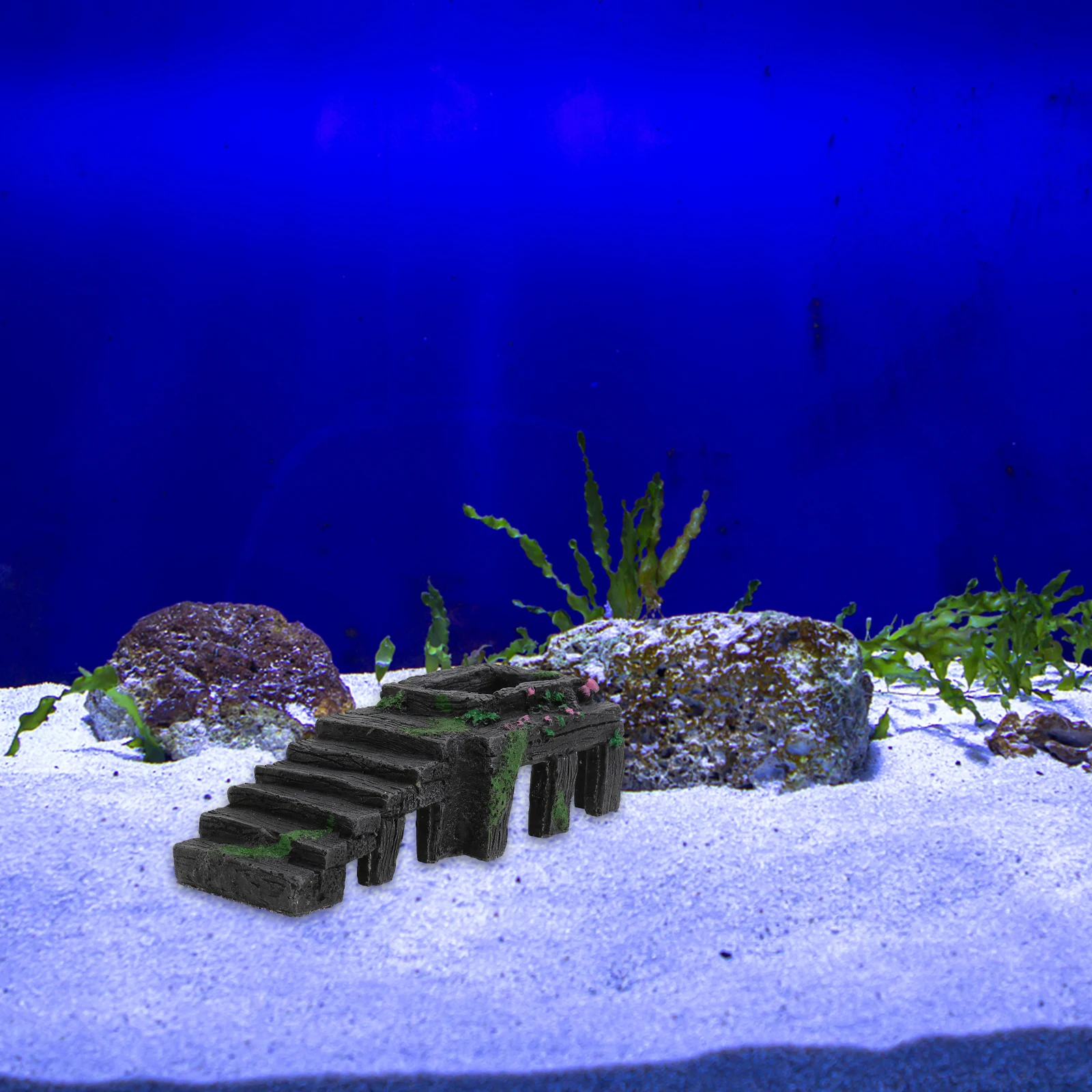 

Turtle Basking Platform Resin Fish Tank Hiding Cave Aquarium L scaping Decor Reptile Eluding Cave nament Safe Aquatic