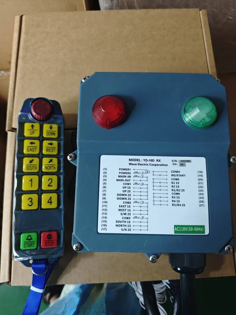 Dual speed YD-10D Telecrane Wireless Remote Controller for crane remote control for telecrane for wireless remote for dual