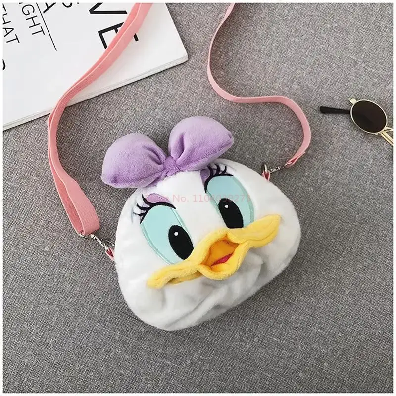 Nieuwe Disney Donald Duck pluche pop speelgoedtas Donald Duck schoudertas mobiele portemonnee kinderreisfestival verjaardagscadeau