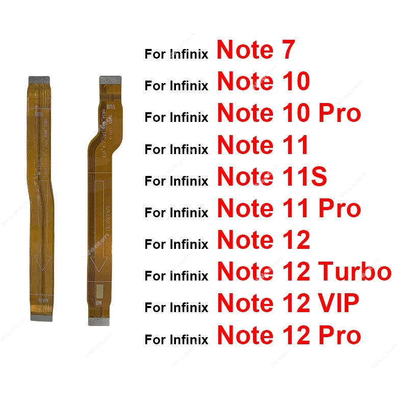 

Гибкий кабель материнской платы для Infinix Note 7 10 11 11S 12 Pro VIP Turbo 4G 5G, гибкий кабель для материнской платы, ремонт разъема