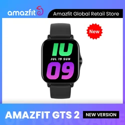 Amazfit-Montre connectée GTS 2, 43mm, 90 modes sportifs, suivi de la fréquence cardiaque 24h, batterie en 6 jours, pour Android et iOS, nouvelle version