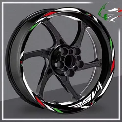 Motorcycle Wheel Decal Racing Rim Sticker Tape Accessori For RSV4 Dorsoduro Shiver 750 900 Rs125 Tuono 660 RS660 GPR150