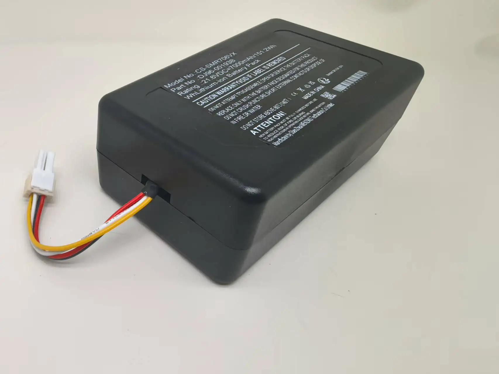 7000 mAh Ersatzakku für Samsung PowerBot R7040, PowerBot R7065, PowerBot R7070 DJ96-00193B