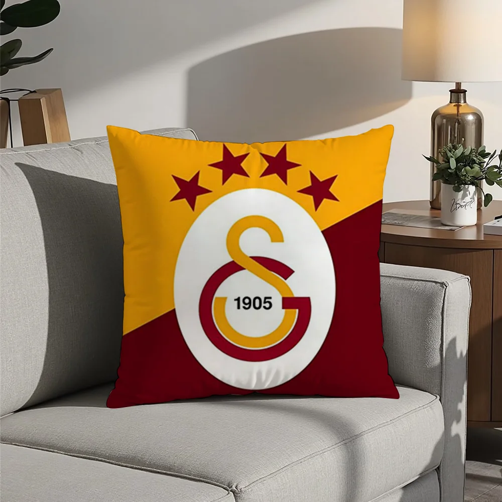 T-turkey Sport-G-GalatasarayS Club Pillow Case Plush Fabric Soft  Pillowcase Double Sided Print Cushion Cover Household Gifts