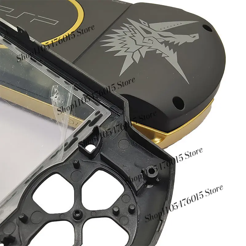 Monster Hunter Housing Shell for  PSP3000 09G TA-095 High Version Replacement Case with Buttons Screws image 4