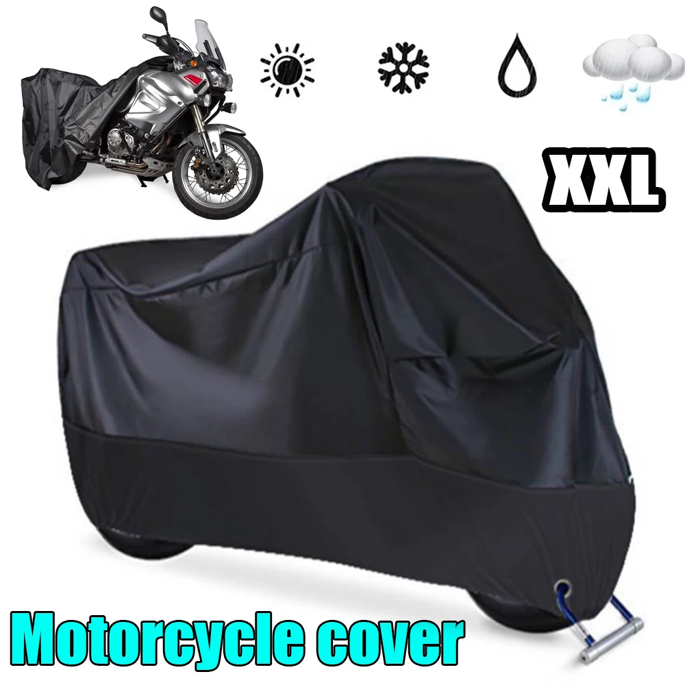

Уличный чехол для мотоцикла, универсальный водонепроницаемый пылезащитный всепогодный чехол для электромобиля, велосипеда, всесезонного использования, 1 шт.