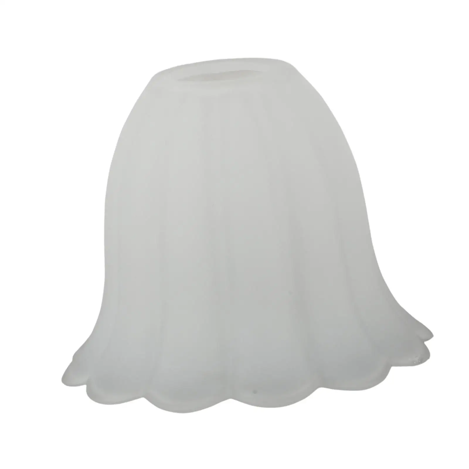 Frosted Glass Lampshade Flower Shaped Light Fixtures Accessory Home Cover for