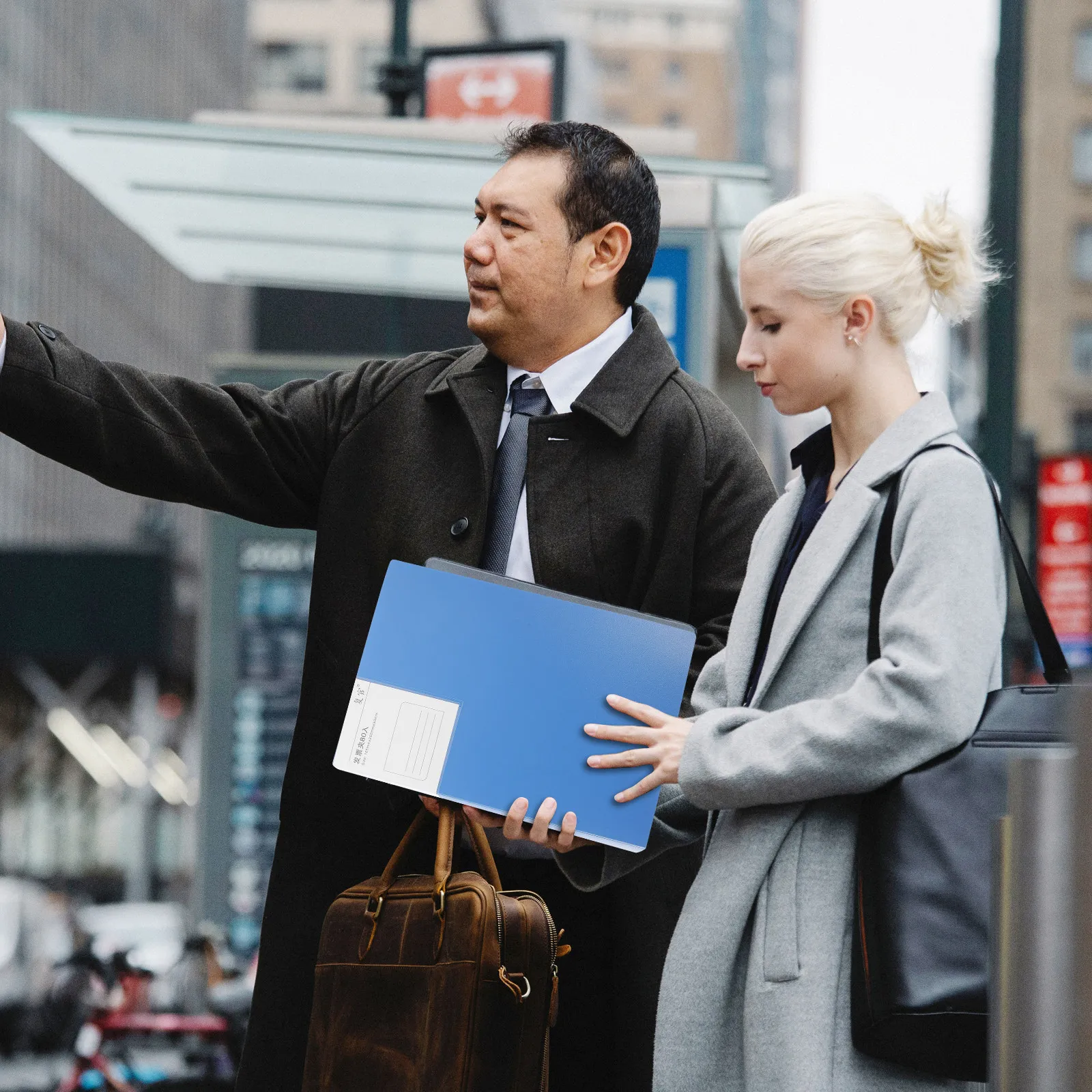 

Пластиковый органайзер для чековых книжек и счетов, легкий офисный альбом для документов, портативный органайзер для квитанций и документов