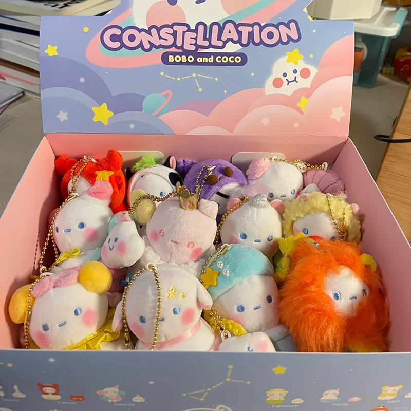 

Pop Mart Bobo and Coco Zodiac Series Blind Box Toys Guess Bag Mystery Box Mistery Action Figure Surpresa Cute Birthday