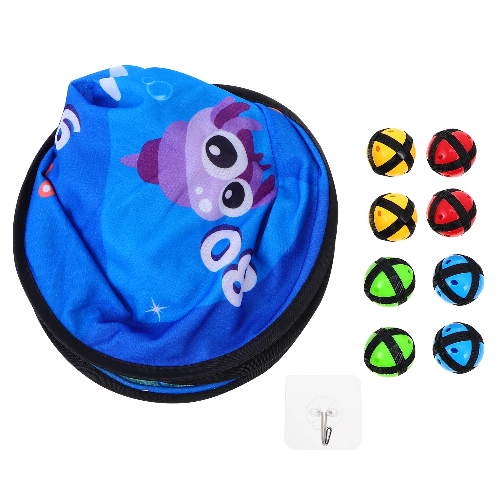 

Kids Toys Double-sided Target Throwing Plate Sticky Ball Children Board Educational Colorful Interactive
