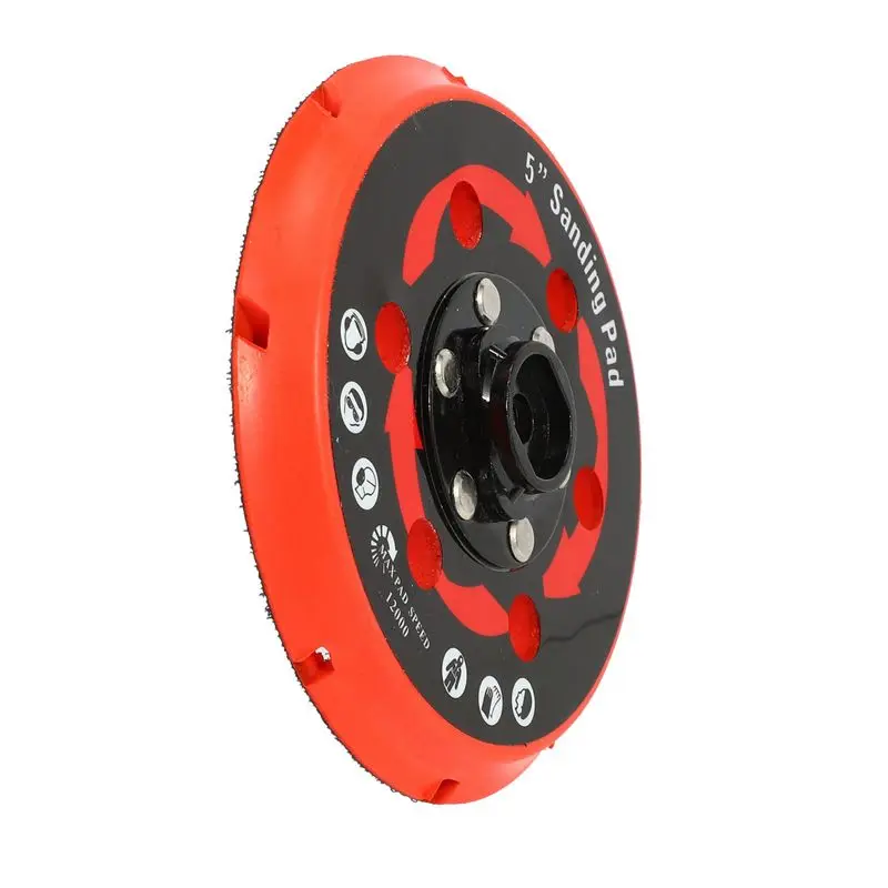 2X Backing Plate For Dual Action Polisher Da Polisher Backing Plate Back Holder 5 Inch 125Mm