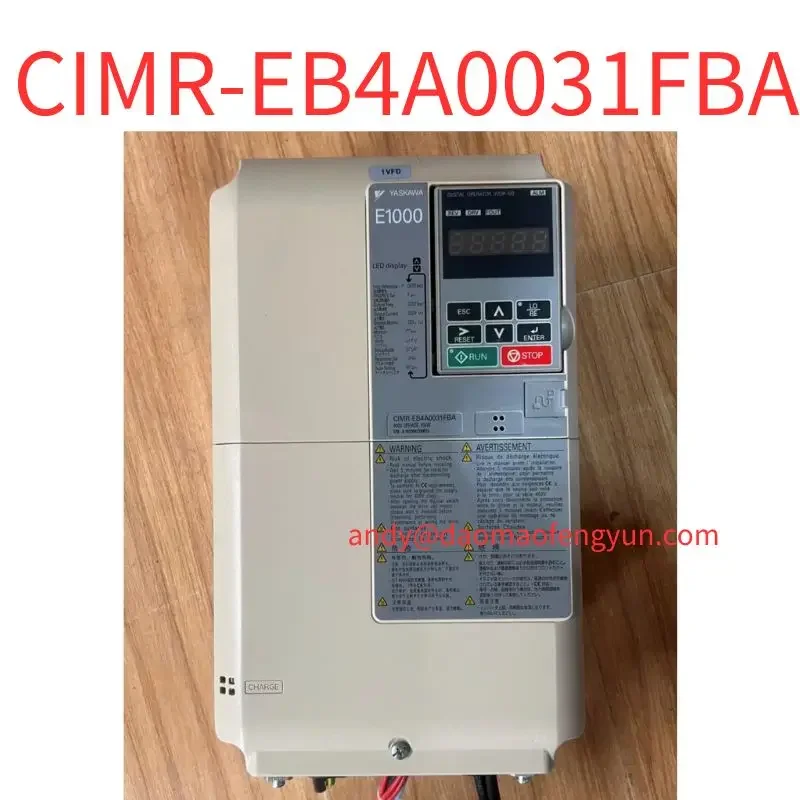 

Second-hand CIMR-EB4A0031FBA frequency converter test OK