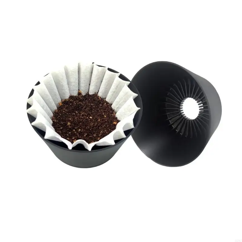 A0NC Hand Drip Cafeter Filtro filtro Profesional Verebre taza café Overing Coffee Dripper adecuado para oficina o