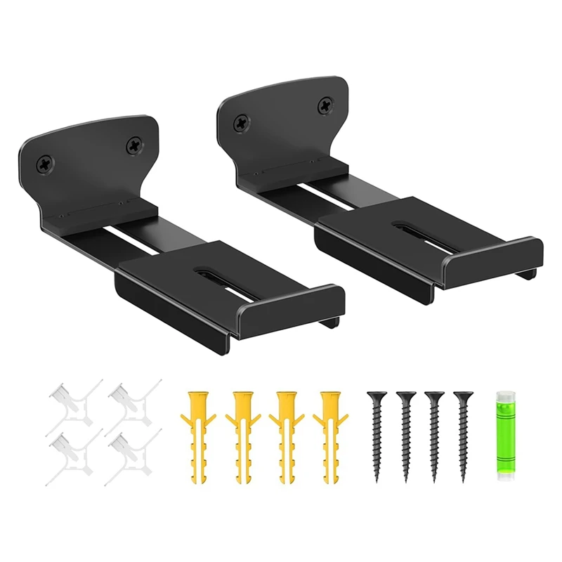 Soundbar Wall Mount Bracket for , , , , Soundbar Mount with Depth Adjustable Sound-ELEC