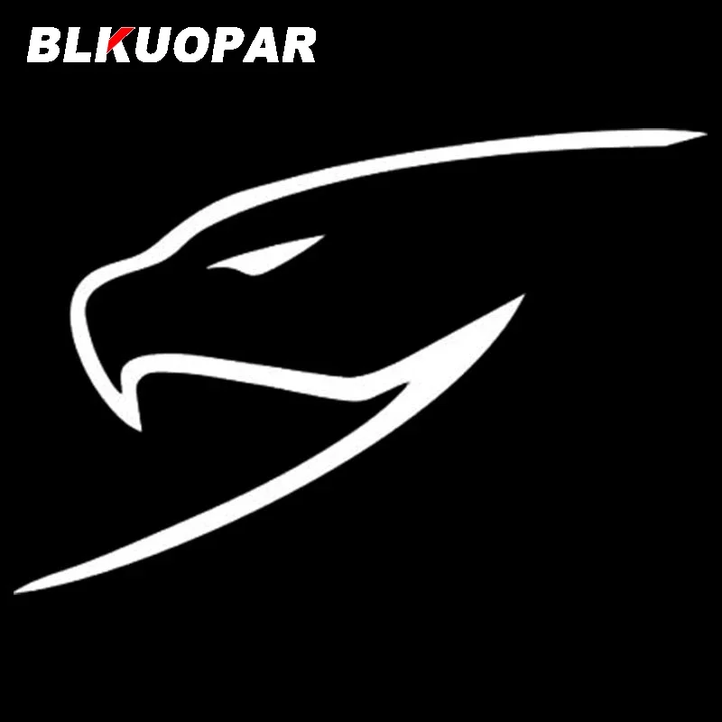 BLKUOPAR for Falcon Head Car Stickers Waterproof Sunscreen Decals Fashionable Occlusion Scratch Laptop Helmet Decor Car Label