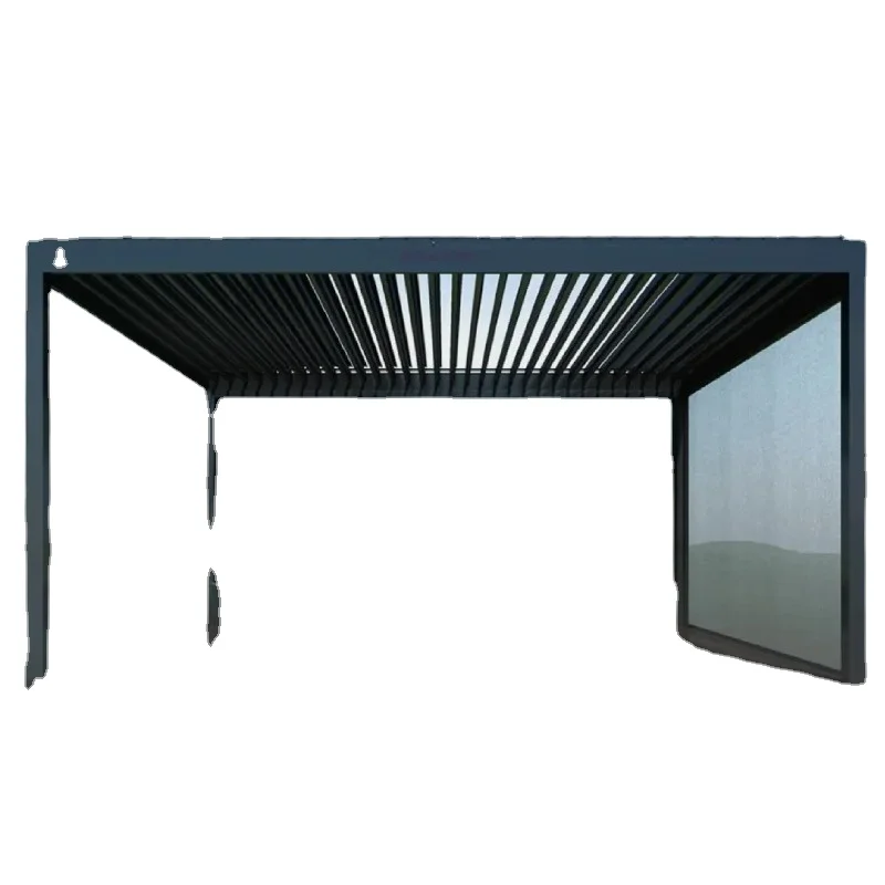 

KAKADU Modern Motorized Louvered Aluminium Pergola Morden Outdoor Bioclimatic Canopy & Gazebo