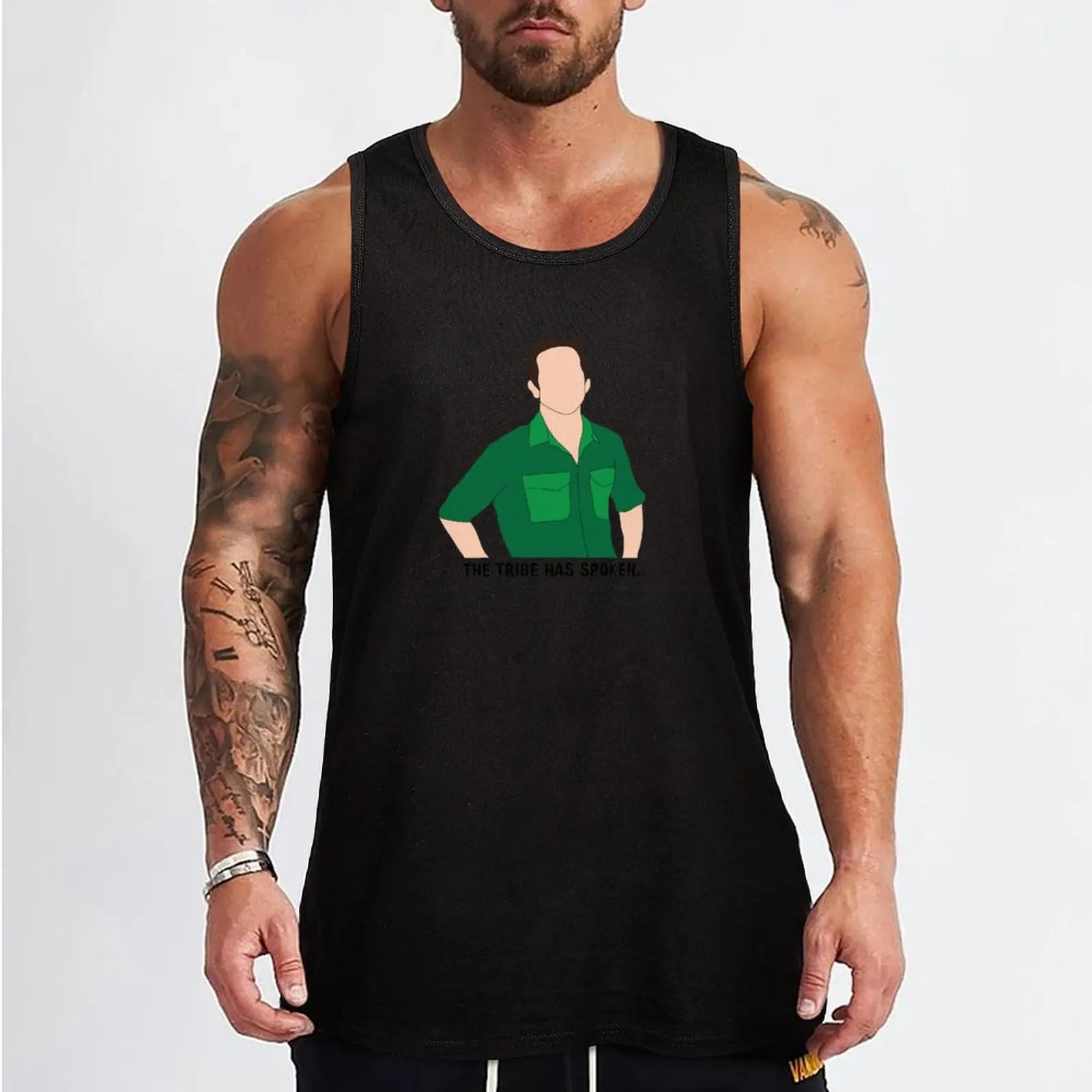 Jeff Probst 3 Tank Top anime top gym men