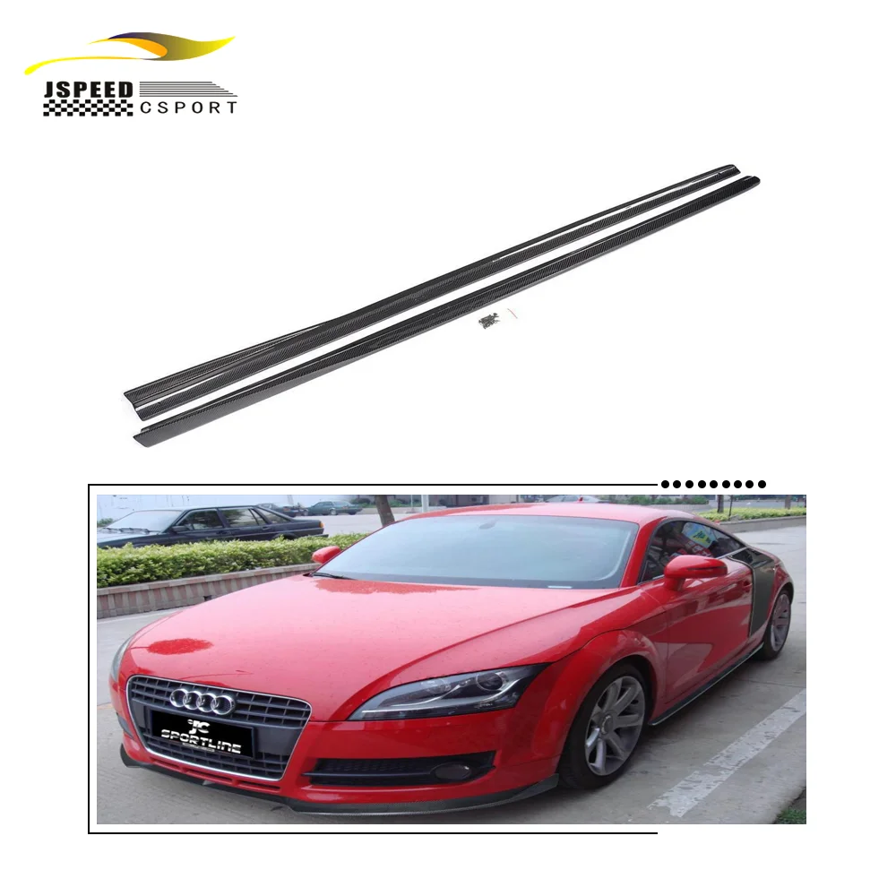 

Подходит для Audi TT 8J MK2 2008-2010, боковая юбка из углеродного волокна (подходит для: TT 8J)