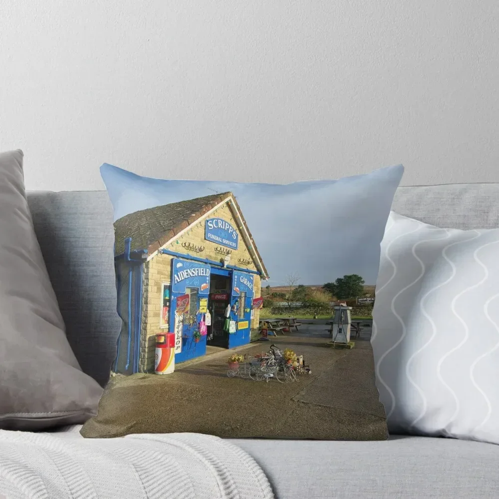 

Aidensfield Garage Throw Pillow Christmas Pillows christmas pillowcases Marble Cushion Cover Pillowcase Cushion pillow