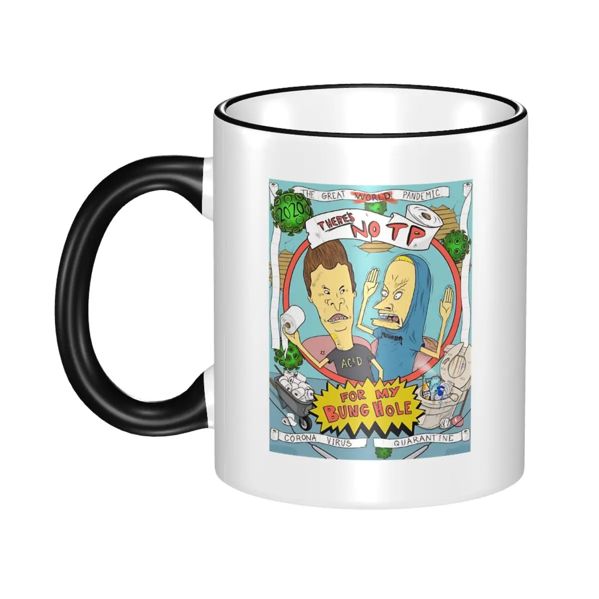 Beavis And Butthead Premium Mugs Fun Tea Cup Gifts For Friends