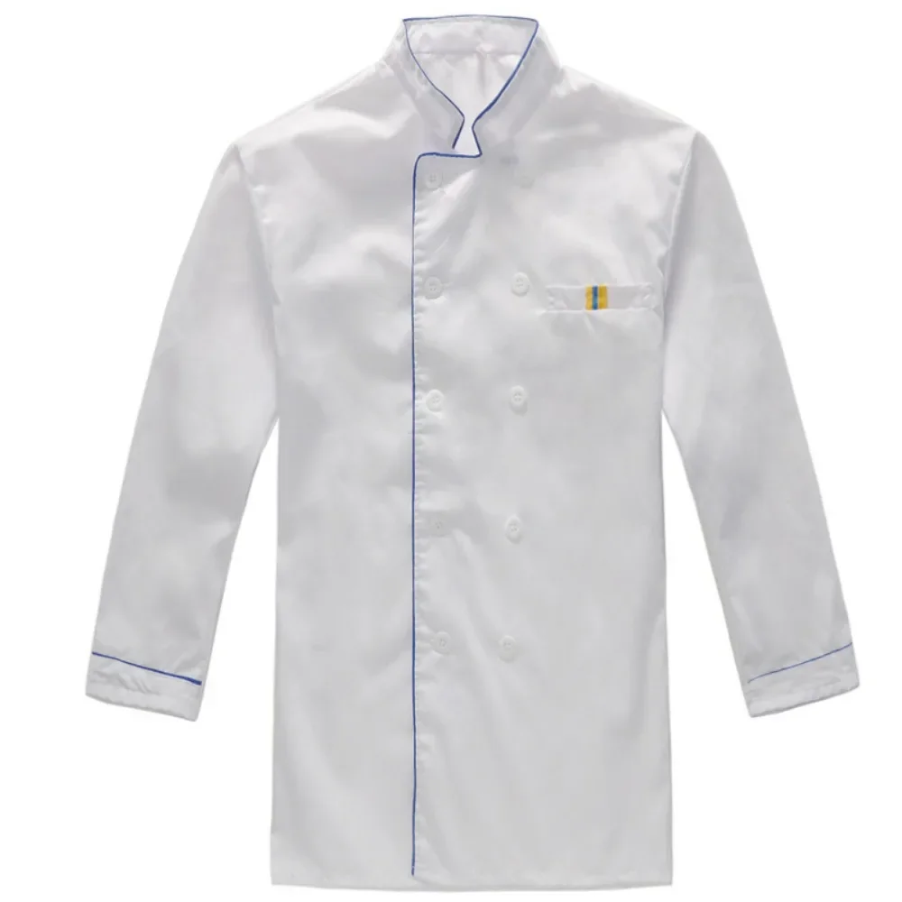 Restaurant & Hotel Chef Uniforms - Winter Long-Sleeved Workwear for Kitchens