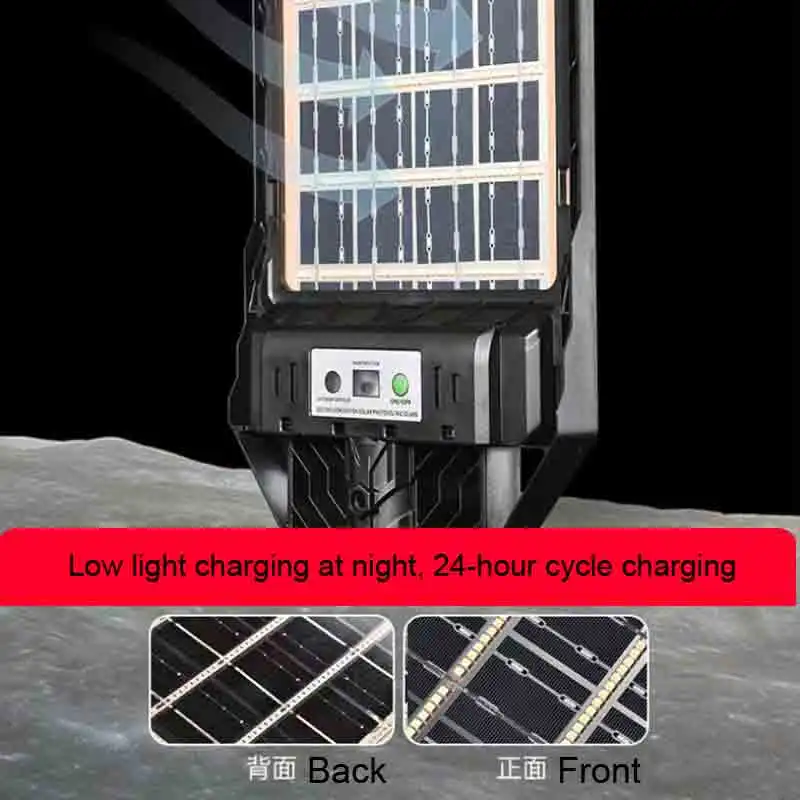 Super Bright Solar Powered Remote Control Waterproof Outdoor High Performance Road Lamp All In One Solar Powered Led Streetlight