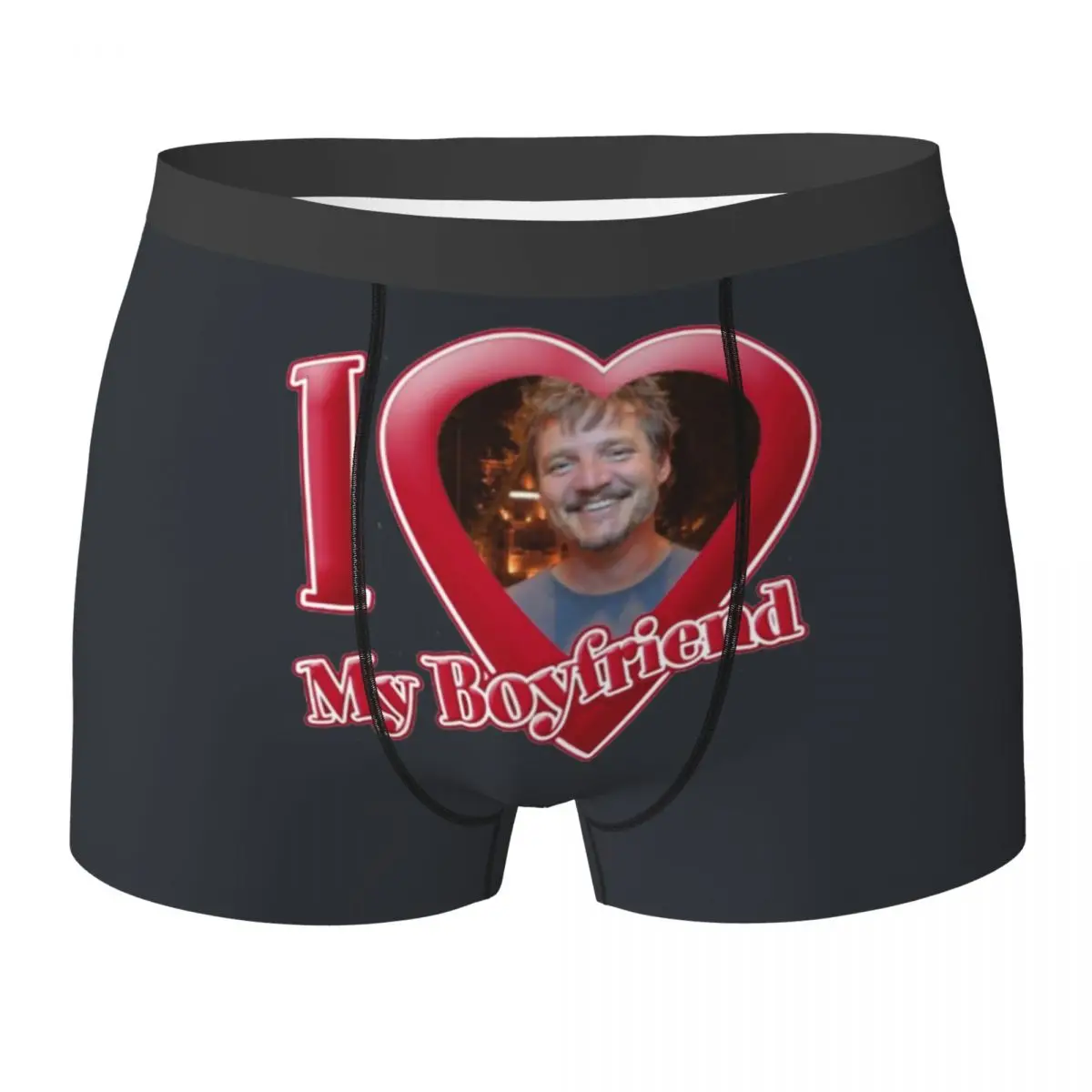 

Daddy Is A State Of Mind Pedro Pascal Underwear Male Shorts Briefs Plain Trunk High Quality Printing Plus Size Panties