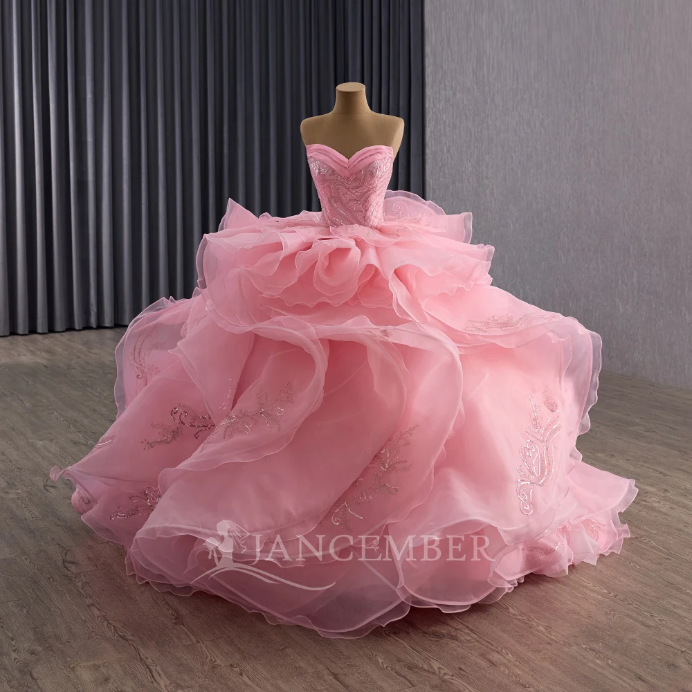 

Customized Luxury Ball Gown Quinceanera Dresses Lavender Women Pageant Dress Puffy Skirts Sweet 15 Dress vestido quinceañeras