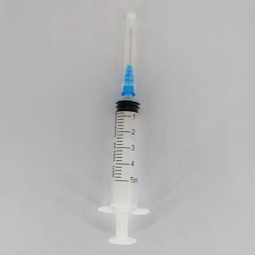 

50Pcs Disposable Plastic Syringes with 1ml/2ml/5ml Individually Packaged Sterile