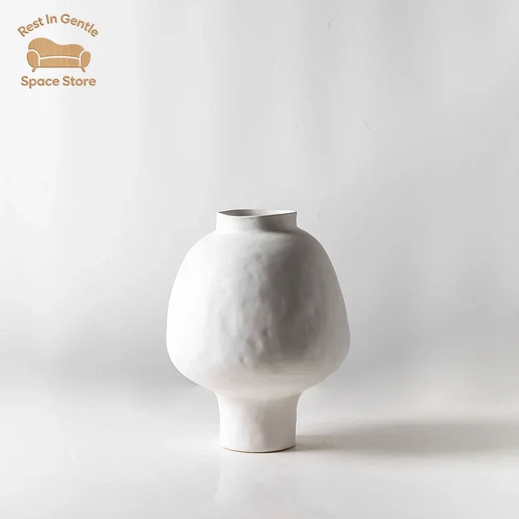 Vase Decor Vases Artwork Artistic Drawing Customized ceramic unique flower nordic vase