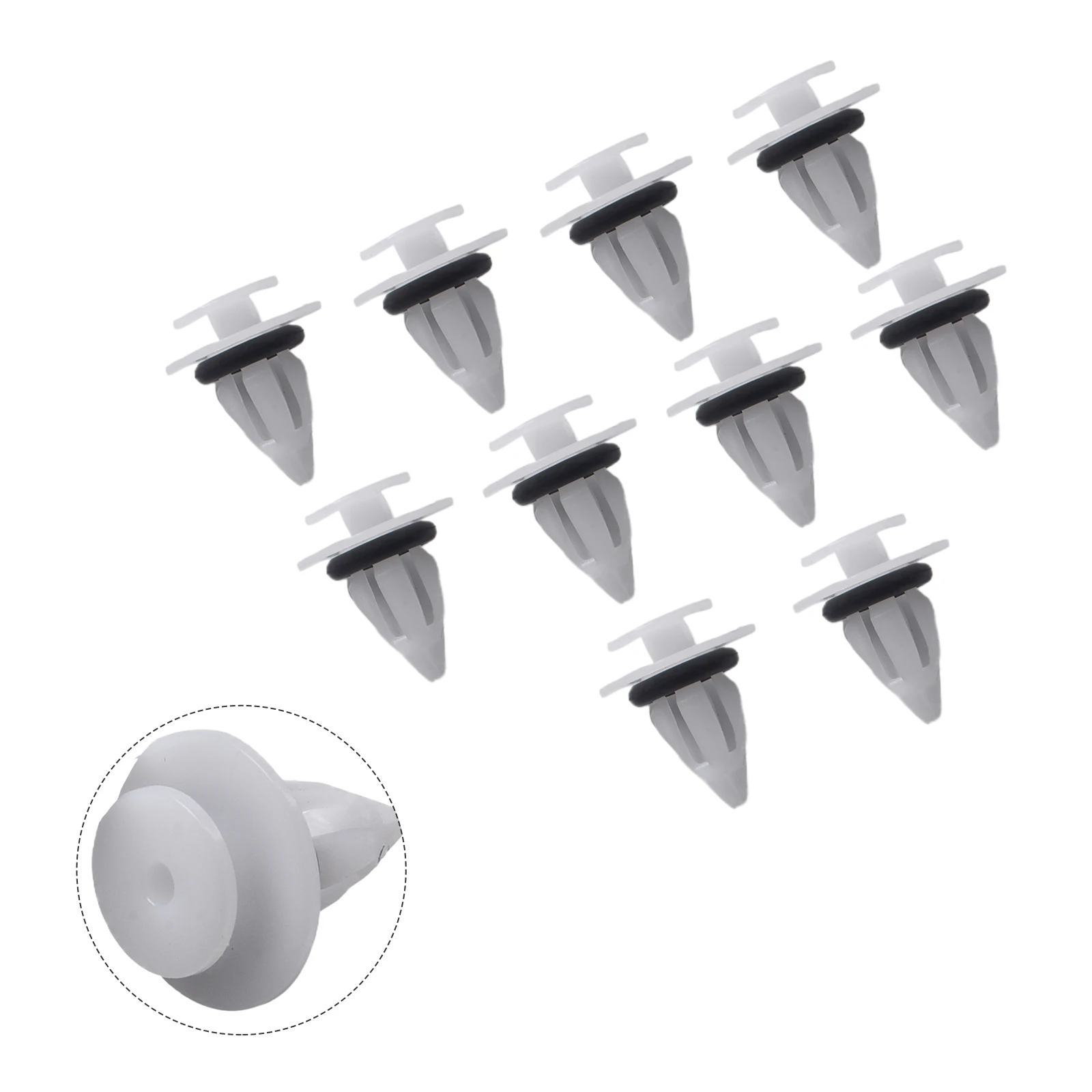 Set of 10 Side Trim Clips for BMW E70 and For X3 F25 OEM 51777171002 High Strength ABS Material for Reliable Use