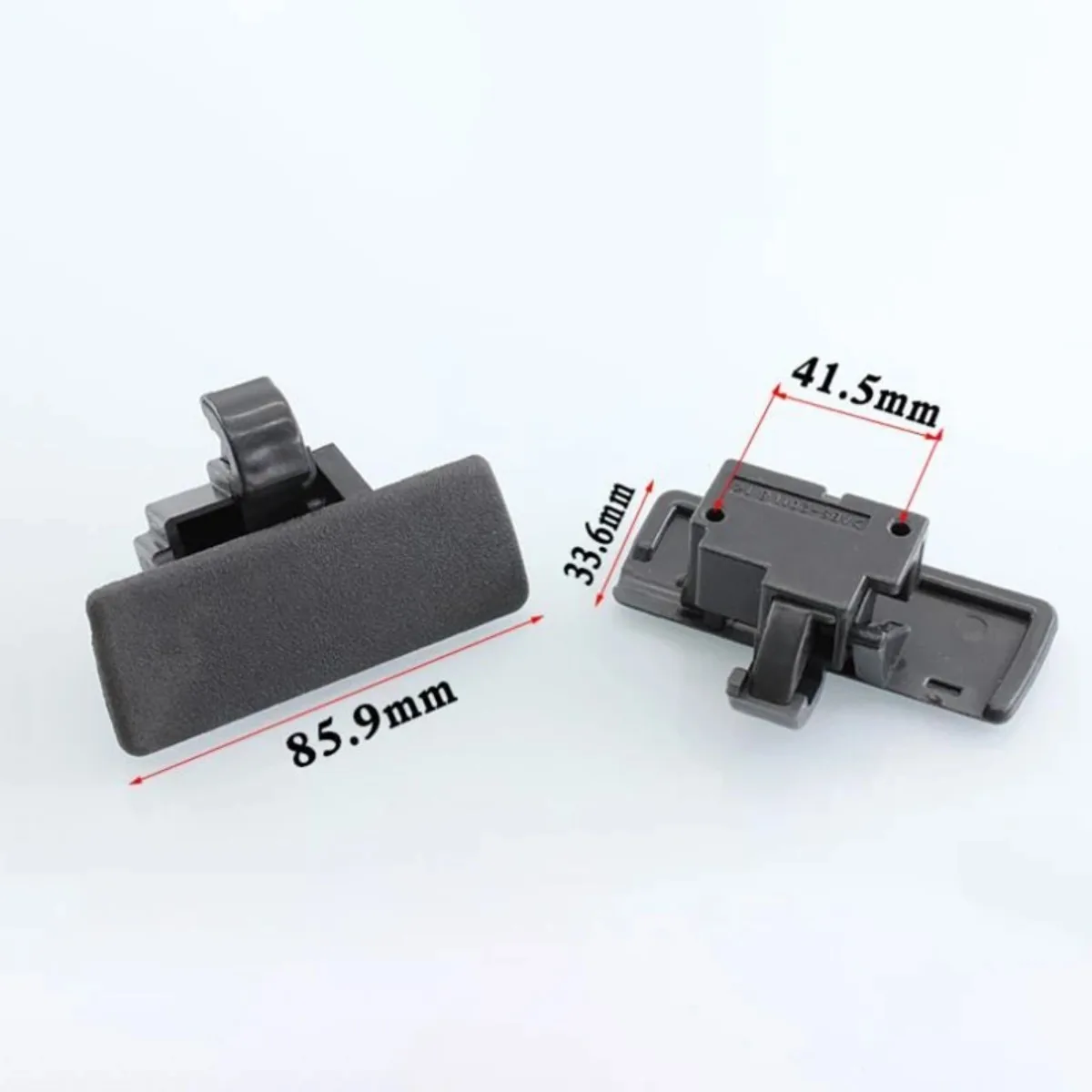 Cubierta de tapa de guantera, conjunto de Clip de manija de bloqueo gris para Opel Agila Suzuki SX4 Swift, accesorios de coche 7343063J02P4Z 7343063J02V6N