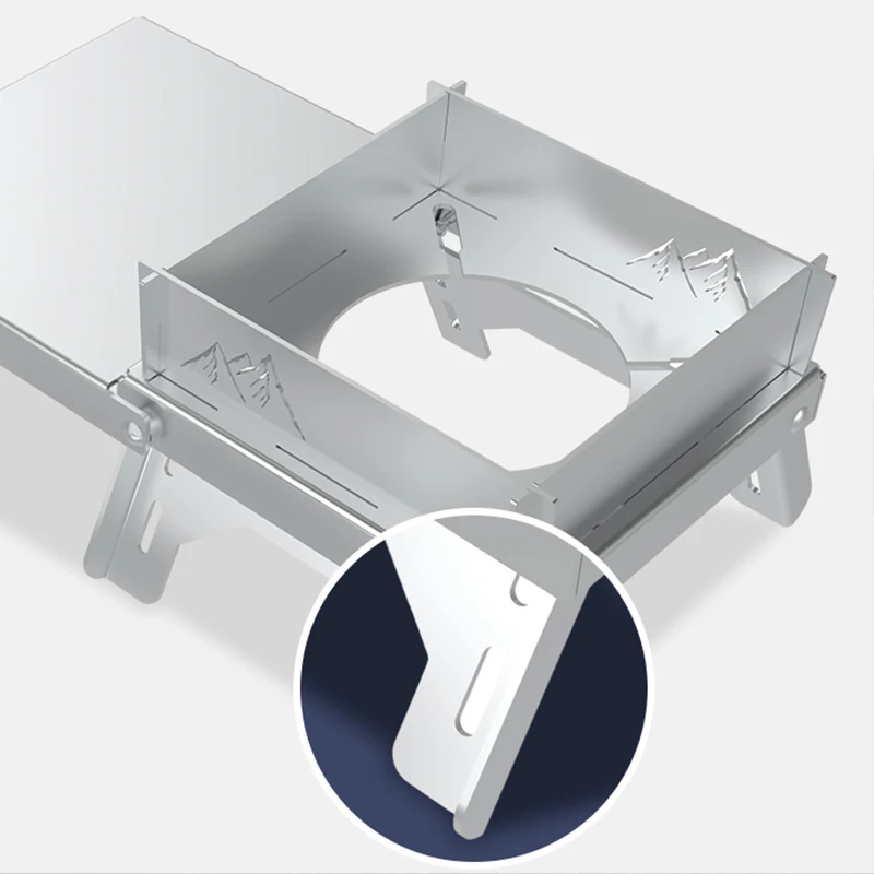 야외 IGT 가스 테이블 스토브, 캠핑 가스 탁상, 단일 포트 테이블, 소형 접이식 휴대용 조리기구, 캠핑 용품