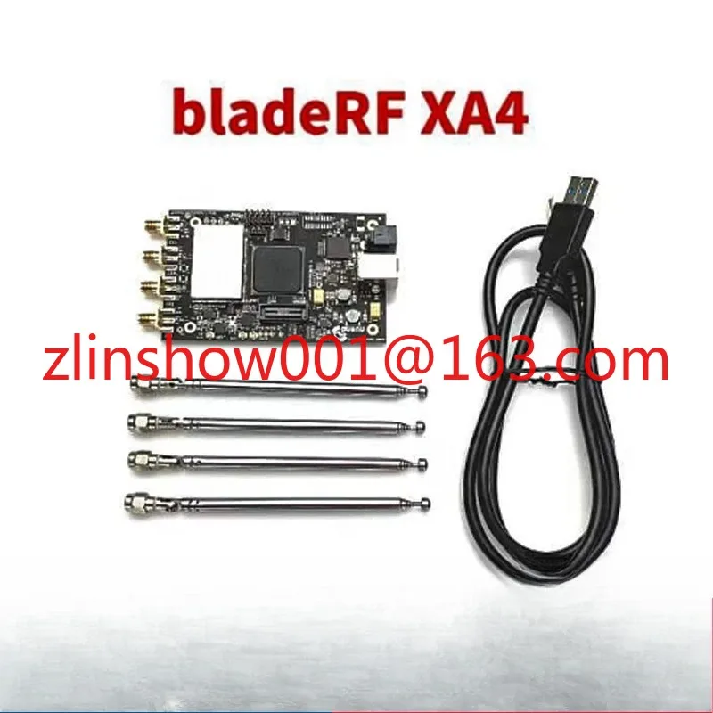 Nuand bladeRF 2.0 micro xA4/A9 SDR development board, software radio GNURADIO