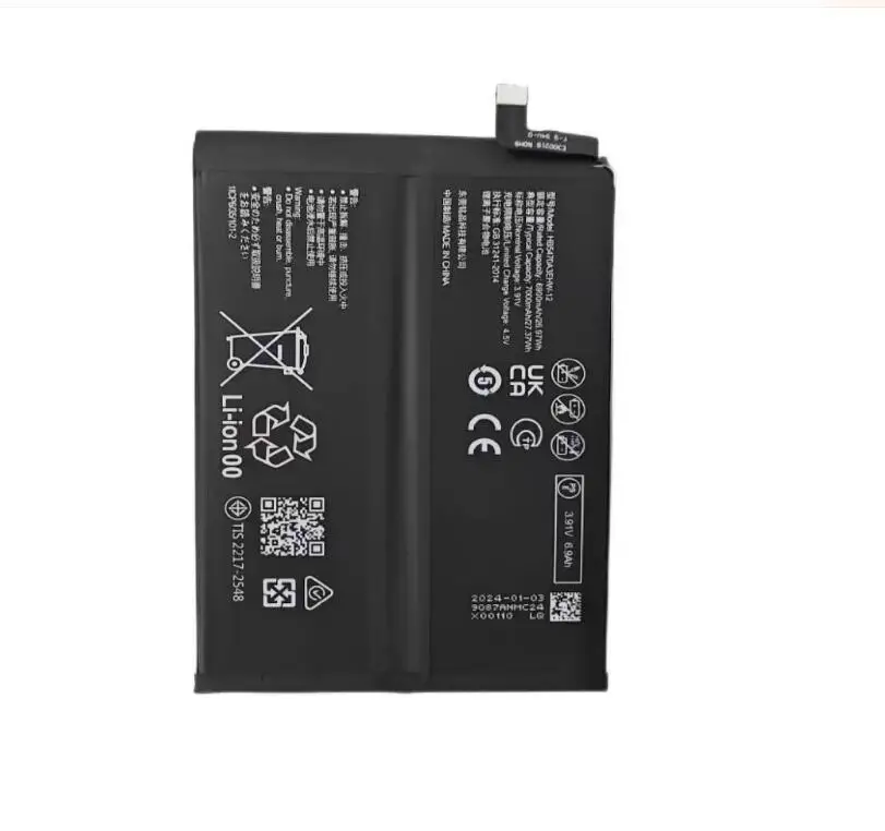 Suitable for Huawei Enjoy 60x nova y91 mobile phone battery HB5470A3EHW-12, no code for direct installation without guidance