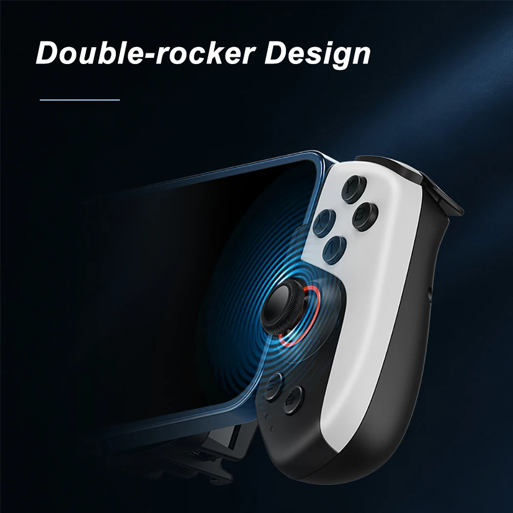 JK02 Stretching Games Controller Semiconductor Radiator LED Lighting Gamepad Joysticks For Android Switch IOS System