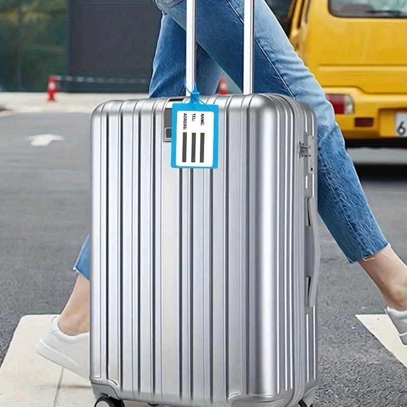 250 Large Waterproof  Shipping Labels, Durable And Writable, With Cable Ties, 5 Colours For Luggage And Office Use