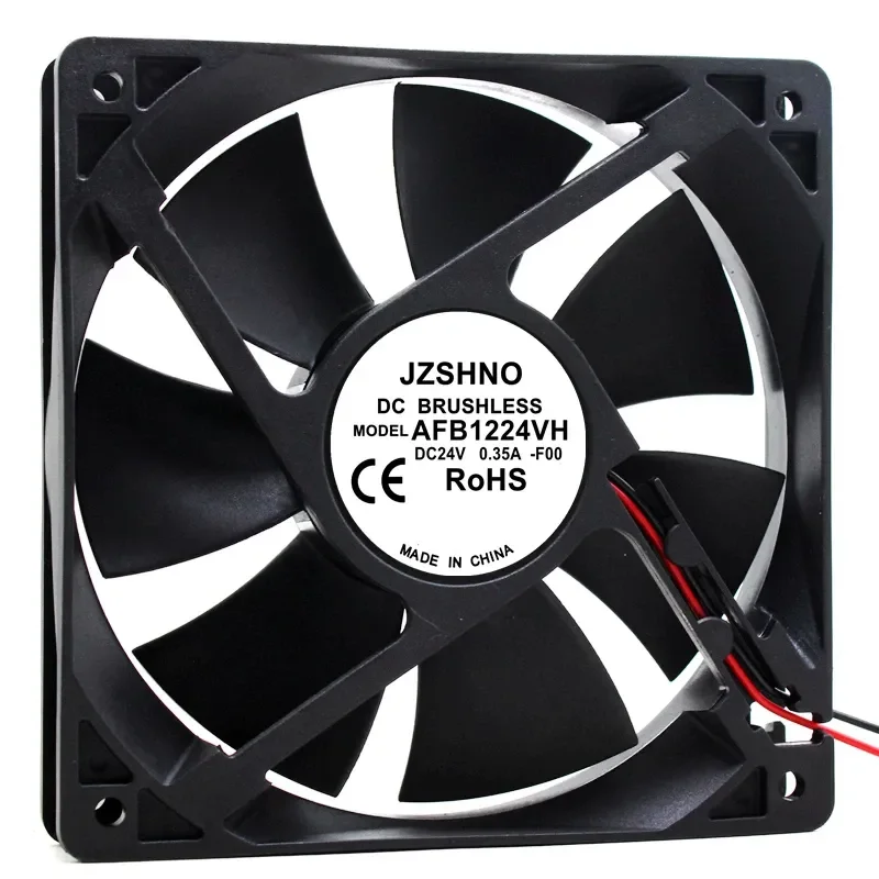 for AFB1224VH 120mm 120x25mm 24V 0.35A Dual Ball Bearing High Speed Cooling Fan for Inverter Industrial Equipment