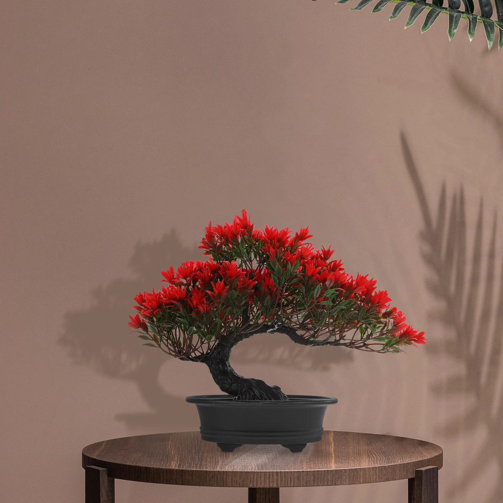 Artificial Plant Potted Bonsai Green Small Tree Plants Ornaments Realistic Everlasting Plastic Lifelike Potted home Flower Decor