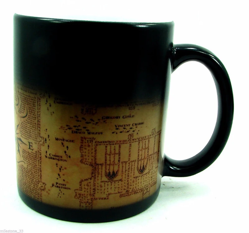 Tasse Magique Créative pour le Vin et le Thé, Mug Proxy avec Carte des Maraudeurs, Cadeaux Créatifs