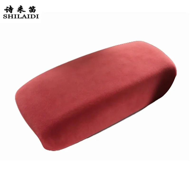 Suede leather Car Wrapping ABS For Toyota Levin Frontlander Corolla Cross 2022-2026 Console Stowing Tidying Armrest Box Cover
