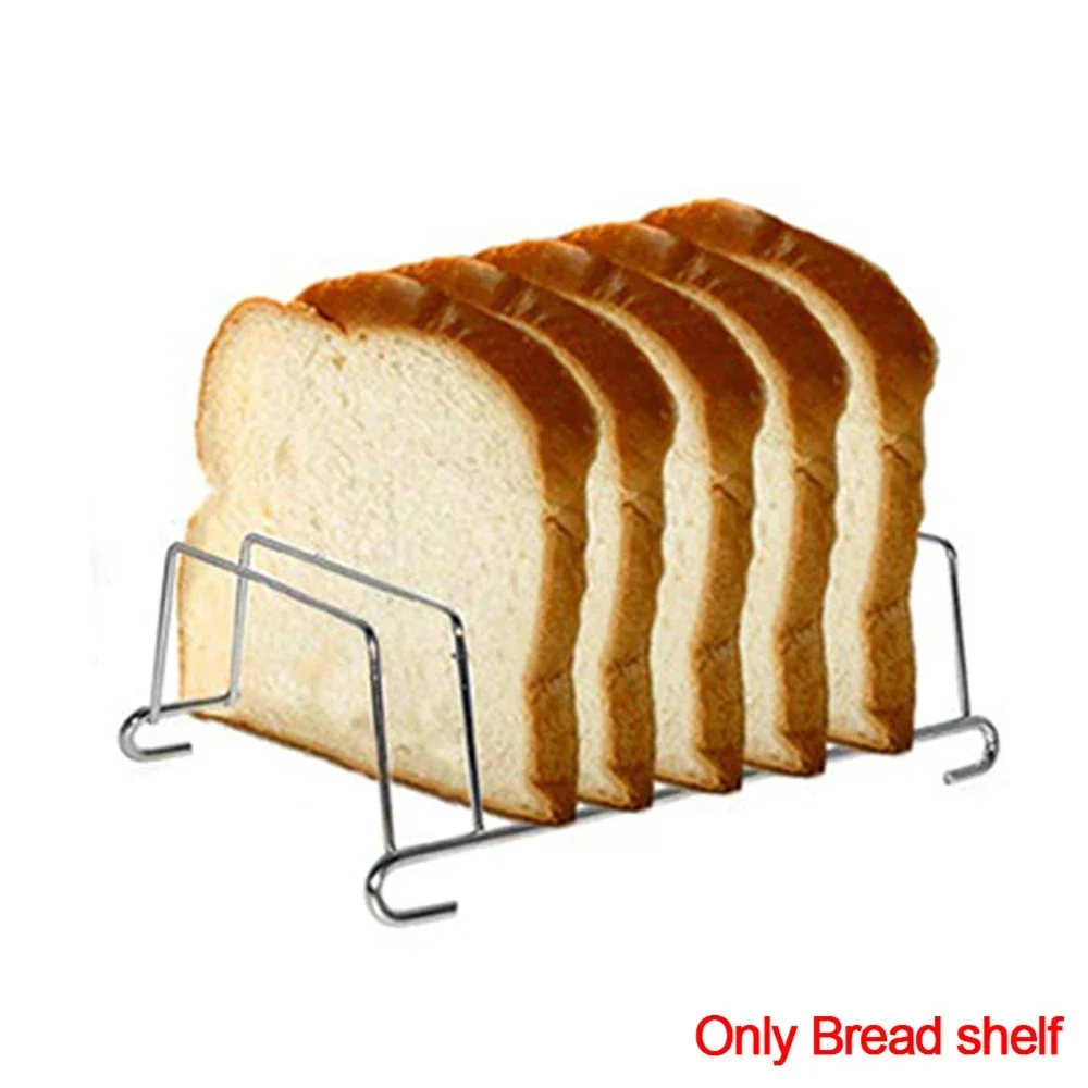 Replace Bread Rack Convenient Holder Kitchen Outdoor Portable Practical Stainless Steel Tool Air Fryer Cooling Home