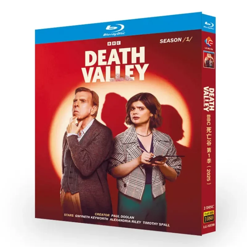 BD Blu-ray Disc BBC Death Valley Season 1 British Drama 1080p CD Box Set with Chinese and Traditional Chinese Subtitles