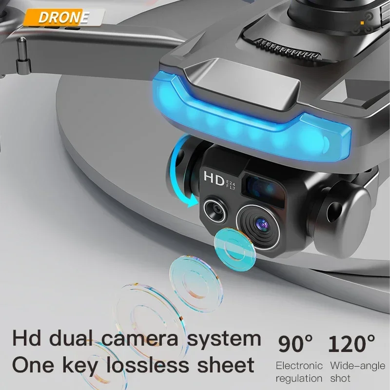 어린이용 드론 초고화질 8K 쿼드콥터 원격 조종 항공기 P15 장애물 회피 접이식 항공 촬영 남자아이 선물