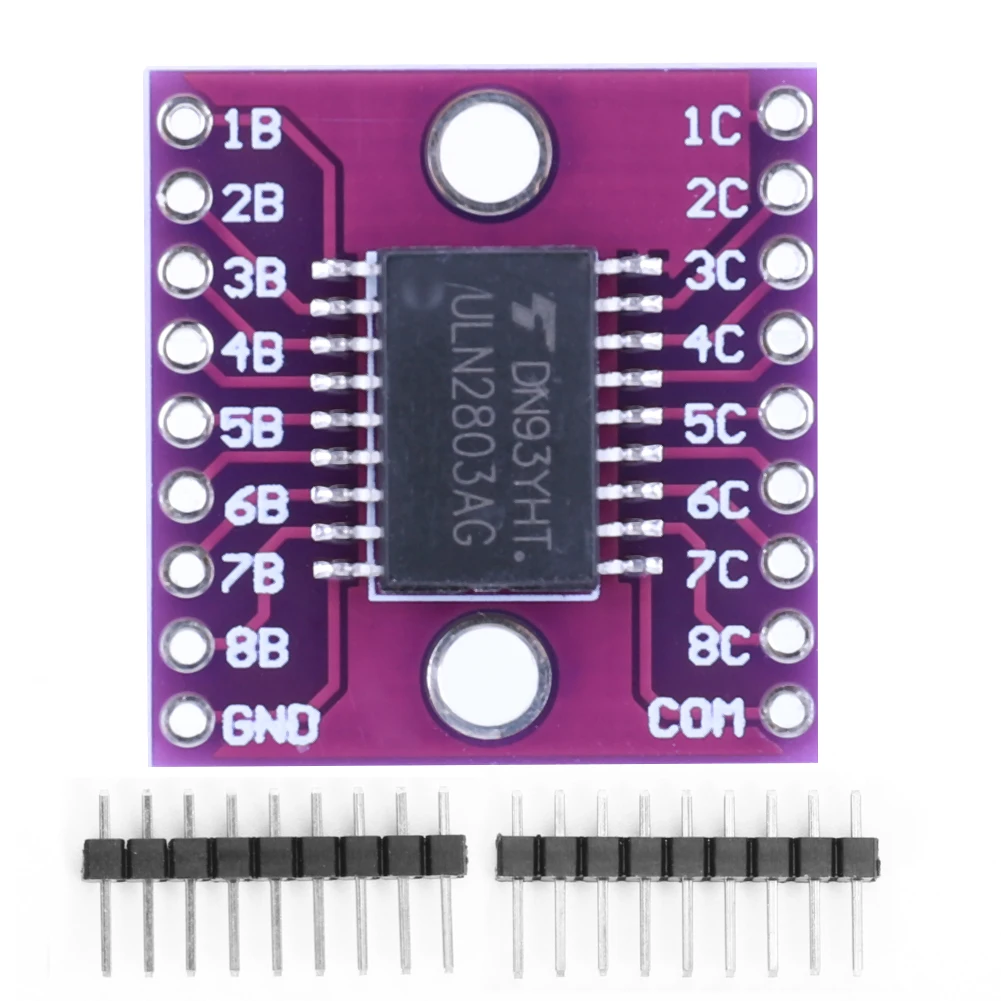 CJMCU-2803 ULN2803A Darlington Transistor Driver Module High Current Darlington Transistor Arrays Driver Module for Arduino