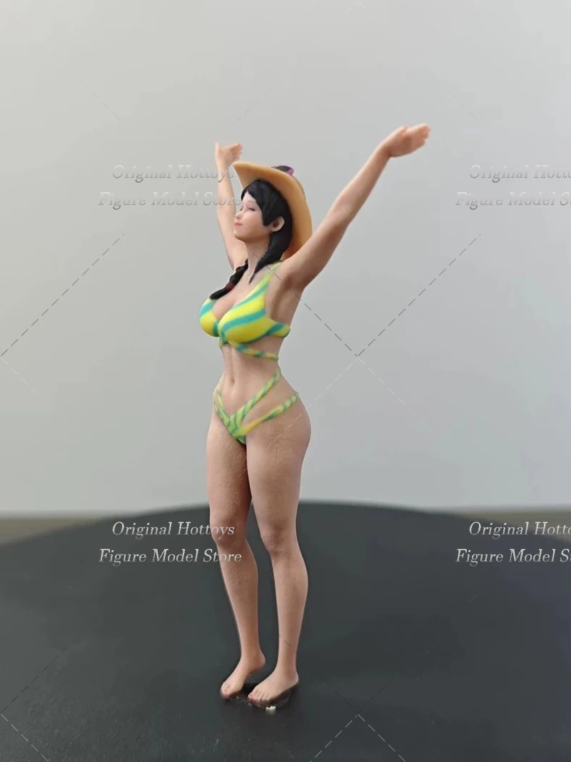 มีสินค้าในสต็อก ฟิกเกอร์ทหารหญิงชุดบิกินี่ สเกล 1/18 ความสูงประมาณ 10.2 ซม. ชุดเต็ม ของสะสม