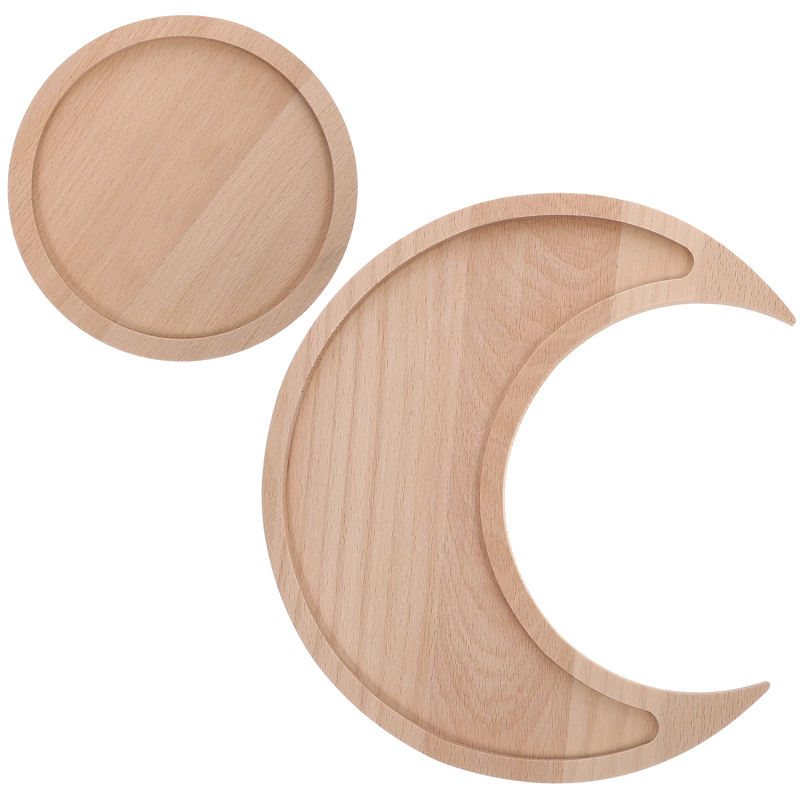 

2 шт. деревянный поднос от солнца, органайзер для хранения ювелирных изделий, тарелка, подставка для дисплея, держатель для кристаллов, поднос для ювелирных изделий, домашний декор, подарок