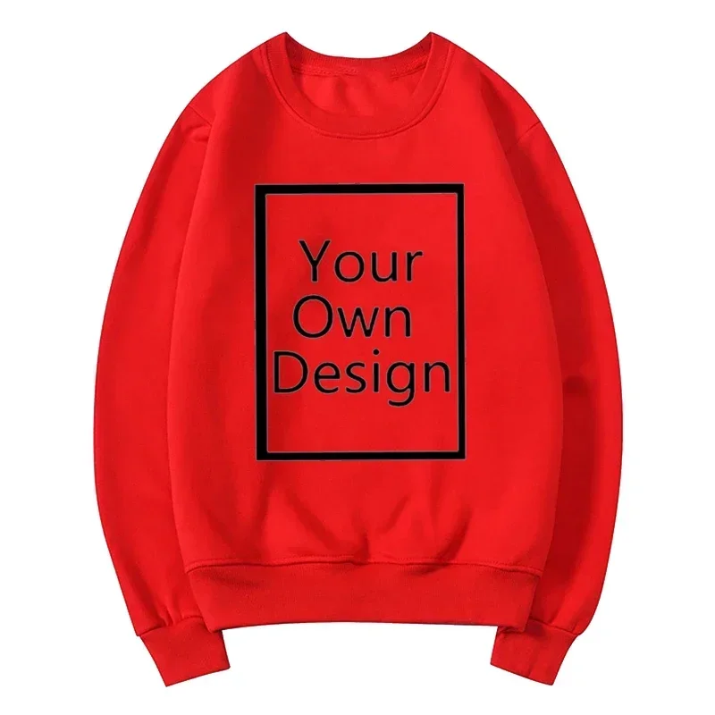 2024 Aangepaste Sweatshirt Tekst Logo Hoodies Student Casual Op maat gemaakte tekst DIY Capuchon Aangepast logo Gepersonaliseerde Hoodie