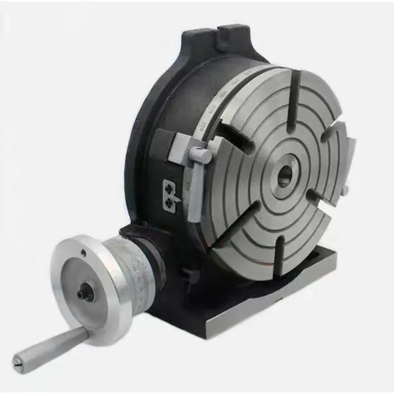 Rotary Table 4/5/6inch Horizontal Vertical Rotary Table 4-Slot Rotary Table for Milling Machine MT-2 Rotary Table for Milling.