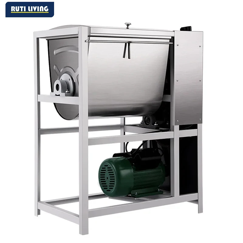 5-25KG Commercial Noodle Kneading Machine Fully Automatic Kneading Noodle Mixing Noodle Large Capacity Flour Mixer
